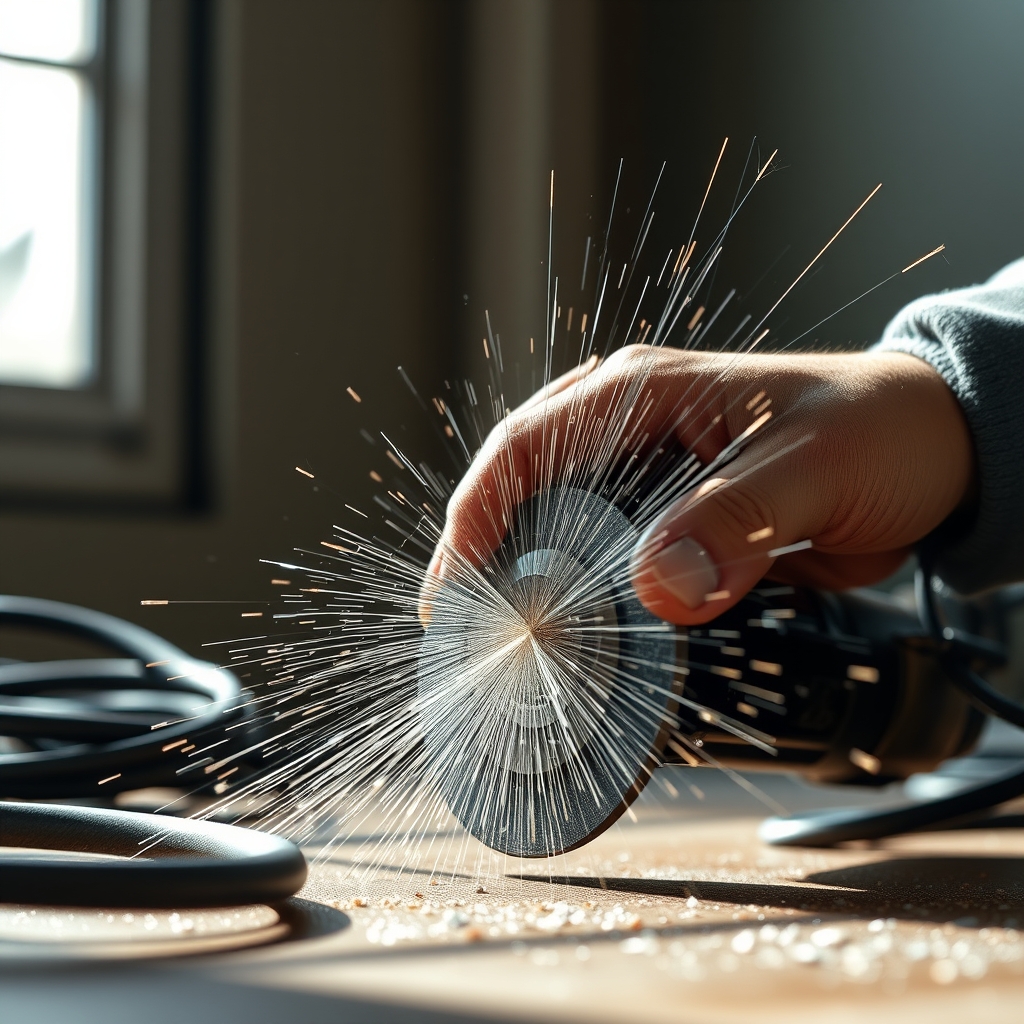 Photo : Enlever un cadenas avec une meuleuse d'angle : le guide 2026