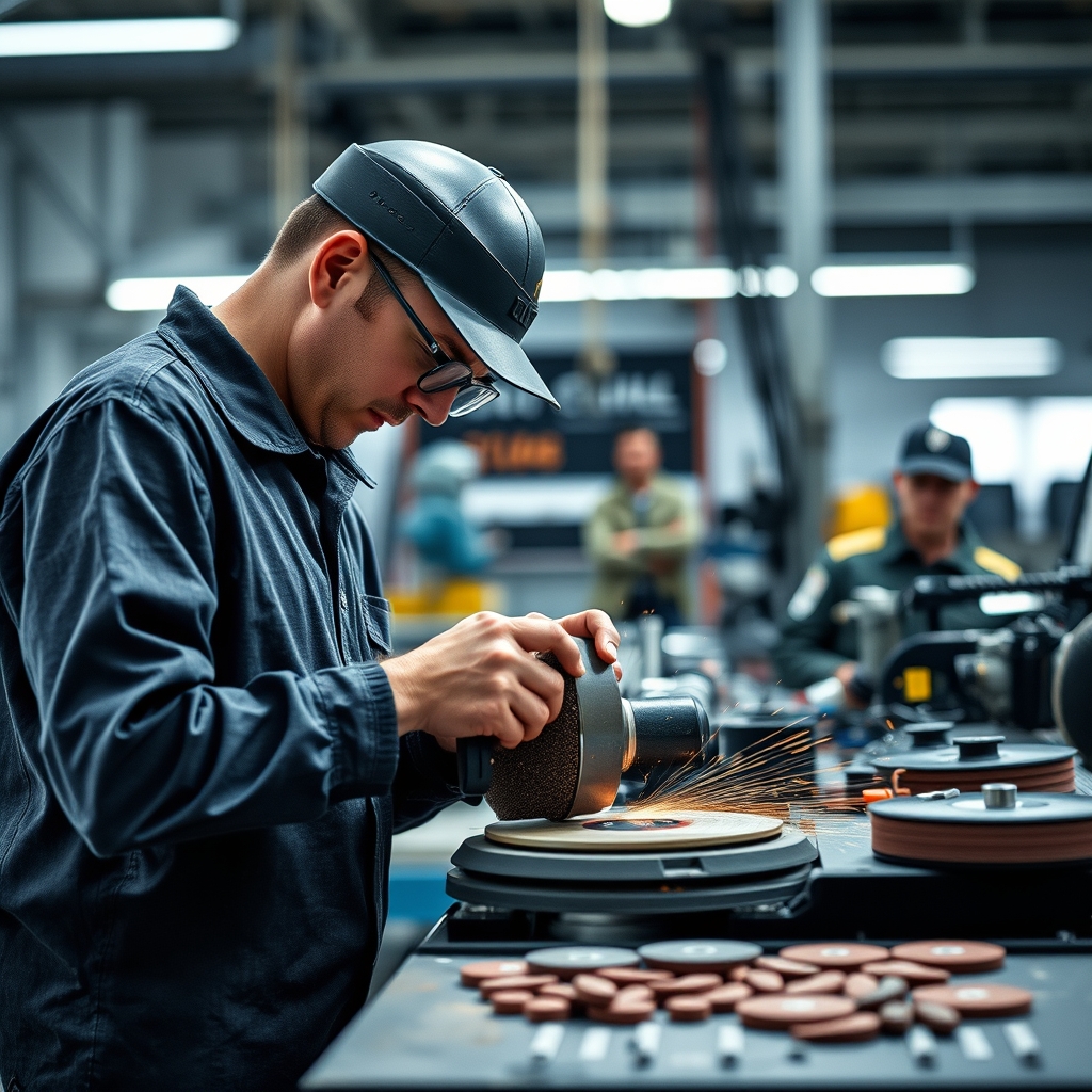 Sécurité au travail avec les disqueuses — disqueuse